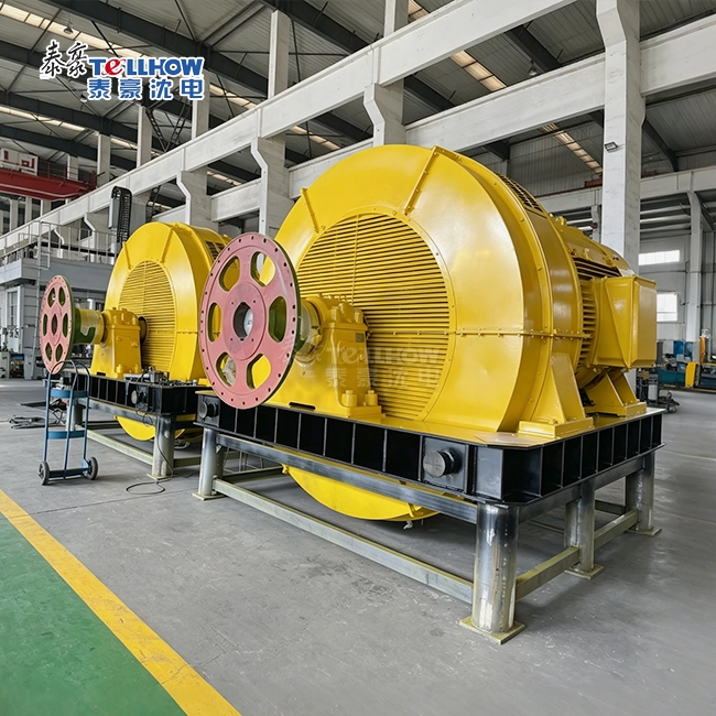 Large variable frequency synchronous motor